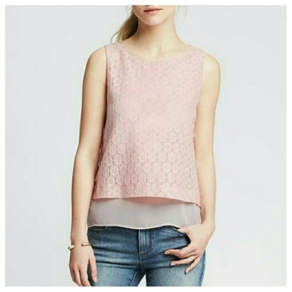 Banana Republic Pink Top - Picture 1 of 5